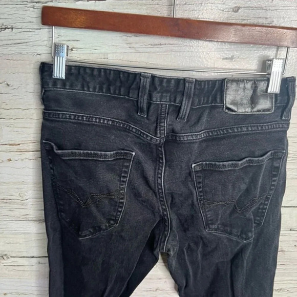 Guess slim tapered  black jeans size 29 - Picture 6 of 8